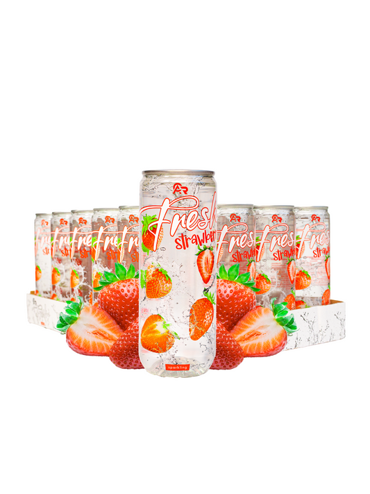 Fresh Strawberry Tray 24x330ml