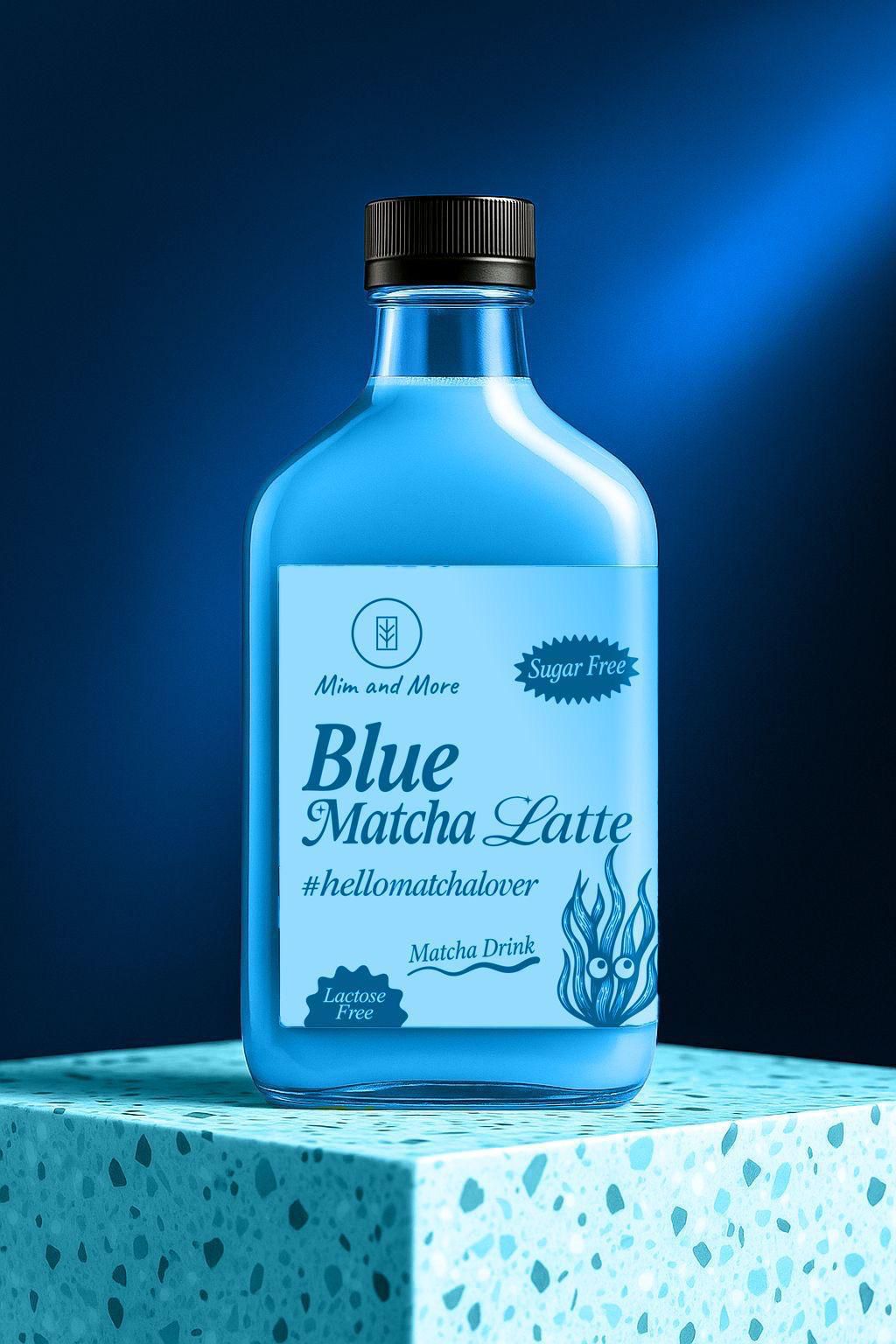 Blue Matcha Latte – Sugar Free 12 x 190ml