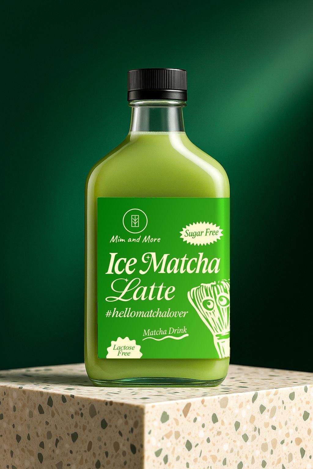 Ice Matcha Latte – Sugar Free 12 x 190ml