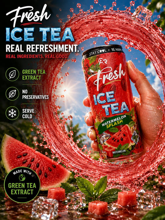 Fresh ICE TEA – Watermelon Splash 24`er Pack