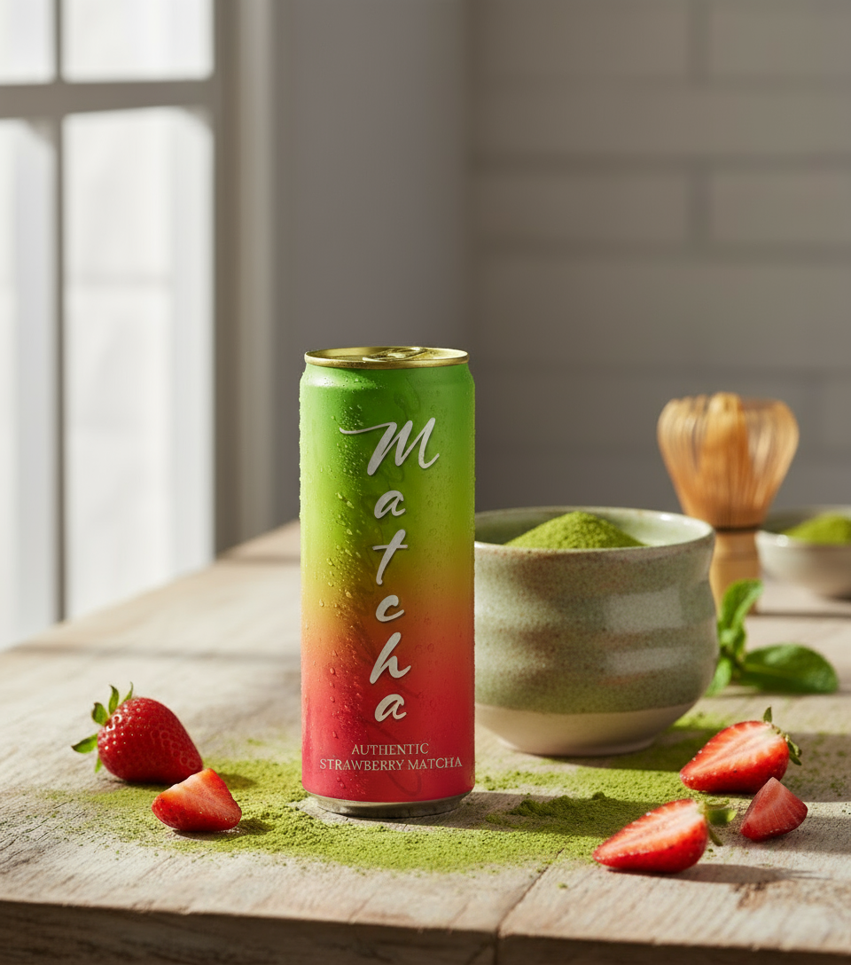 Strawberry Matcha – Authentic Strawberry Edition 24er Tray