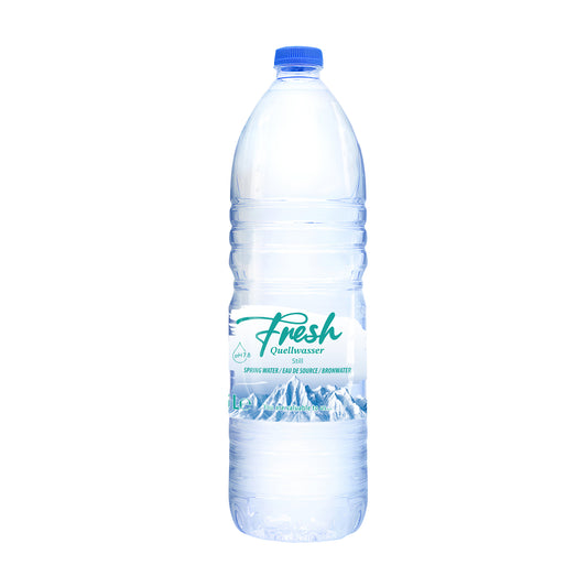 Fresh - Quellwasser 1,5L 12'er Packung