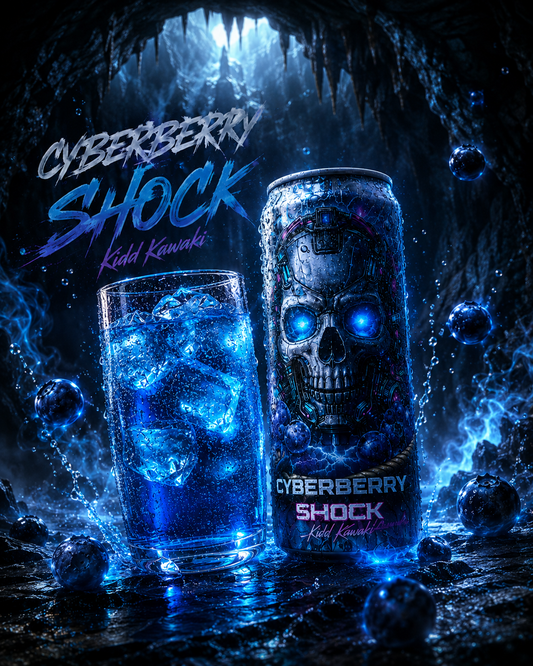 Kidd Kawaki – Cyberberry Shock Tray 24x330ml