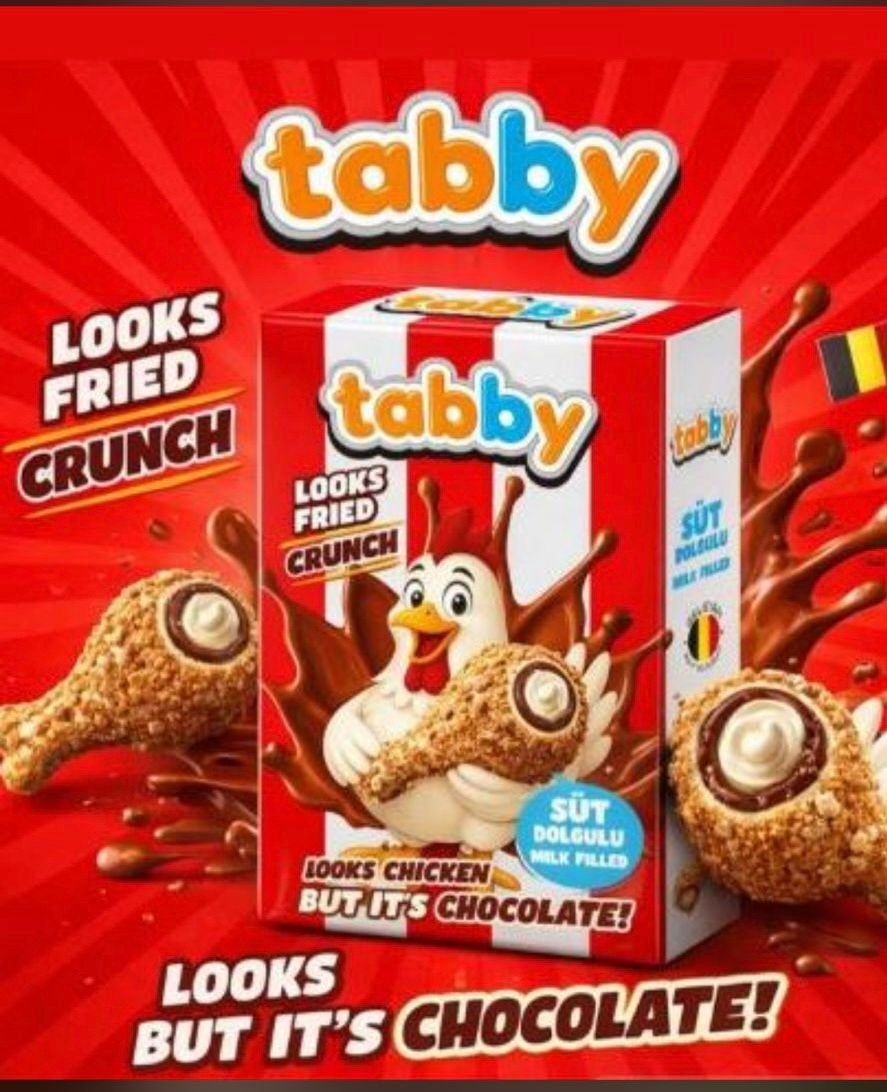 „Tabby – das verrückteste Schoko-Erlebnis, das du je hattest!“ 50gr