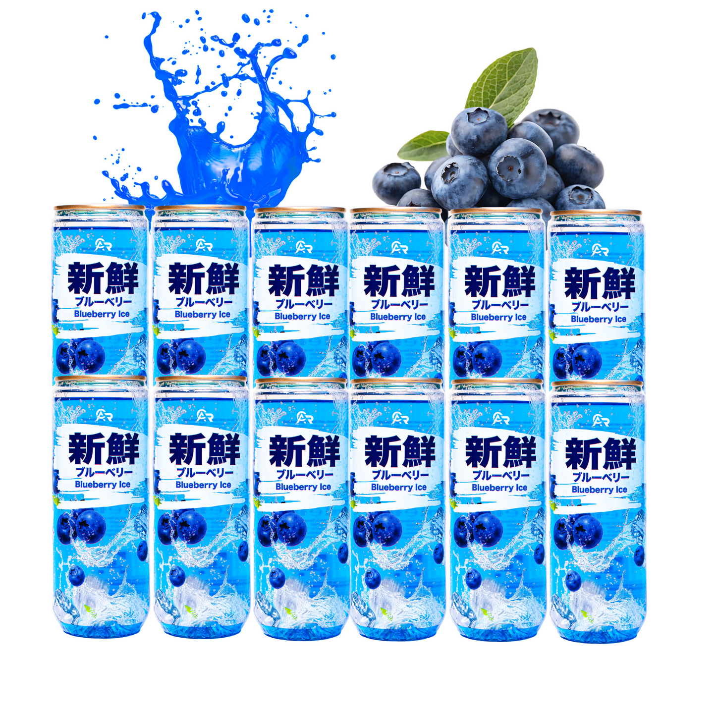 Asia - Blueberry Ice Tray 12x330ml