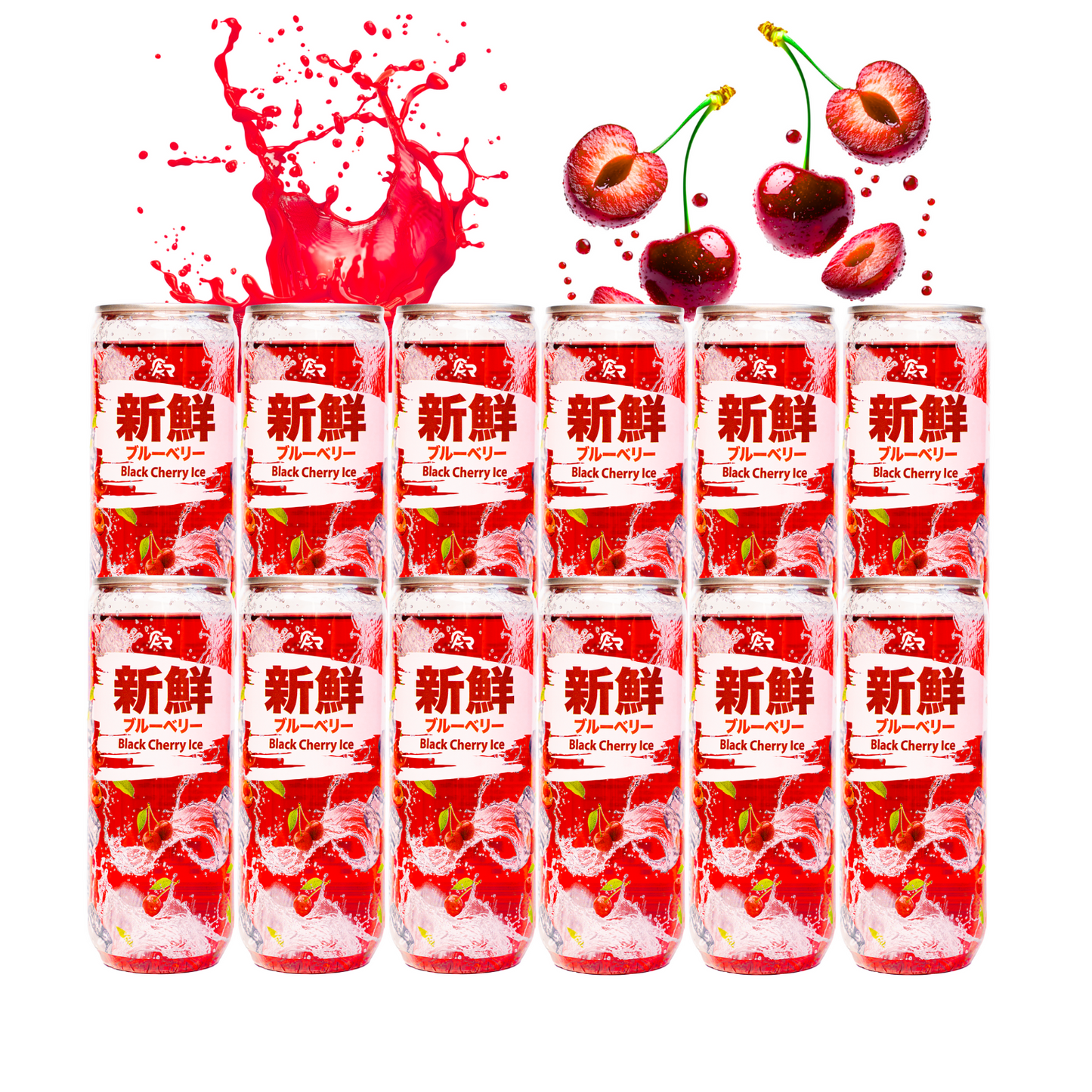 Asia - Black Cherry Ice Tray 12x330ml