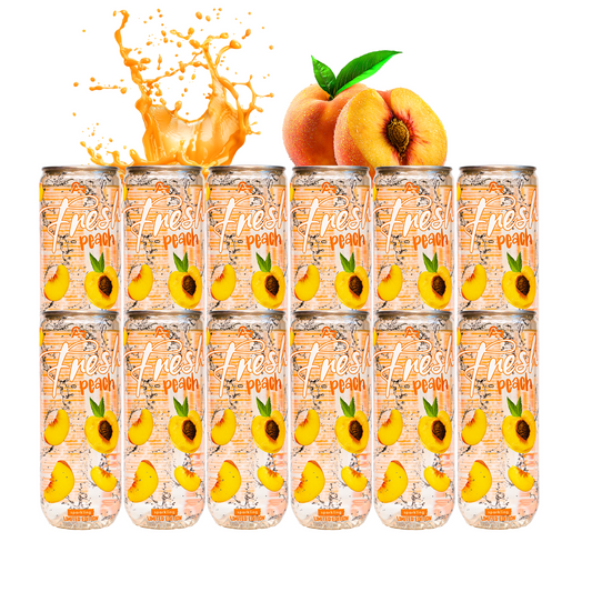 Fresh Peach Tray 12x330ml