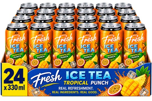 Fresh ICE TEA Tropical Punch 24`er Pack