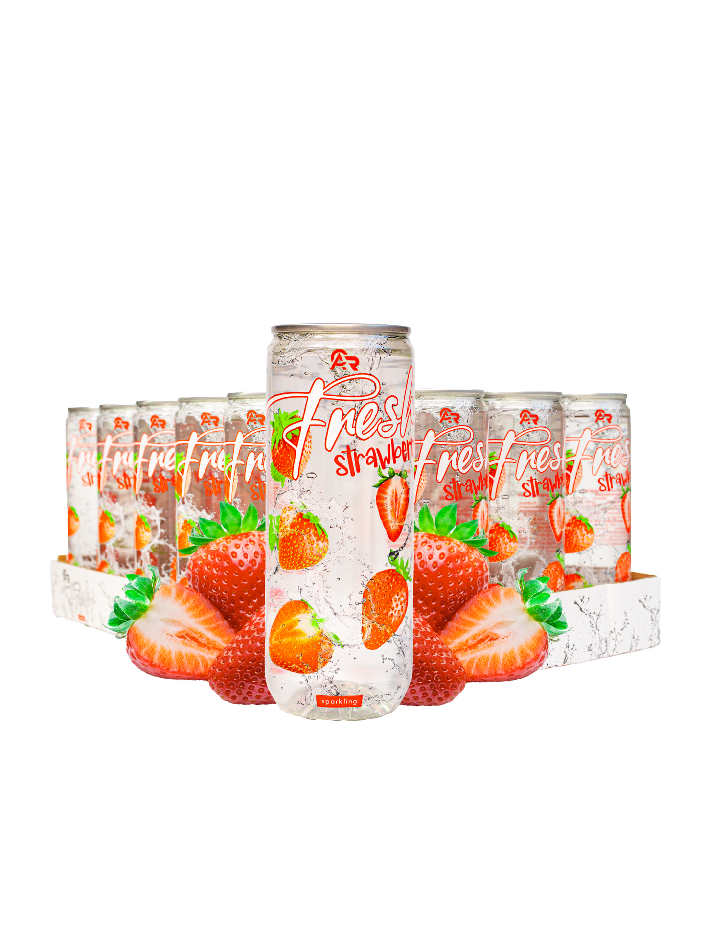 Fresh Strawberry Tray 24x330ml