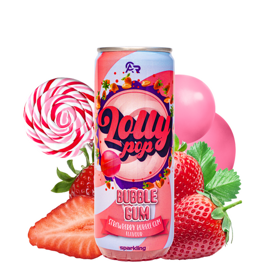 Lolly-Pop Bubble Gum Tray 24x330ml