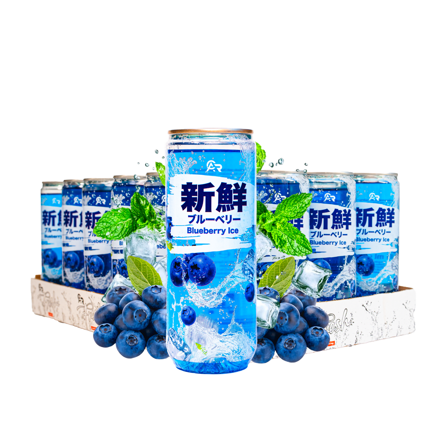 Asia - Blueberry Ice Tray 24x330ml