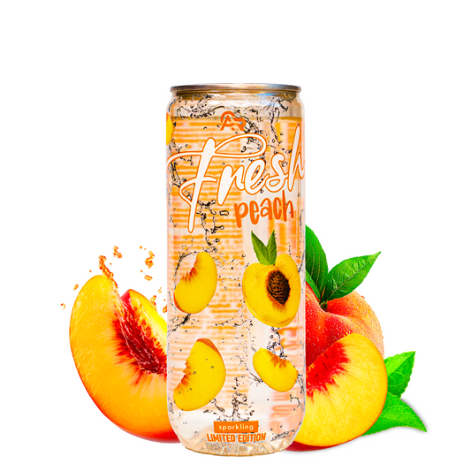 Fresh Peach Tray 24x330ml
