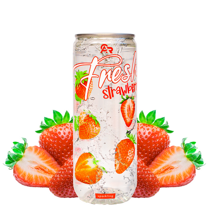 Fresh Strawberry Tray 24x330ml