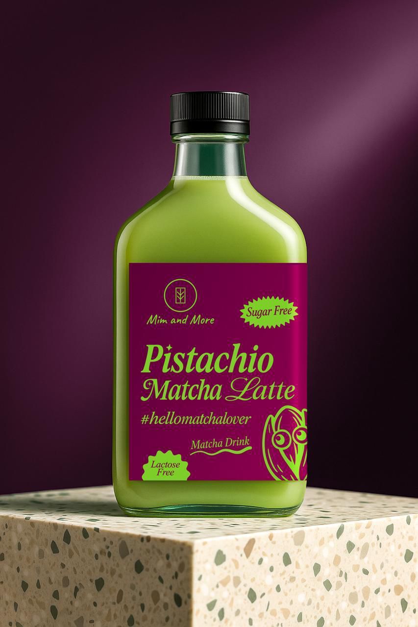 Pistachio Matcha Latte – Sugar Free 12 x 190ml